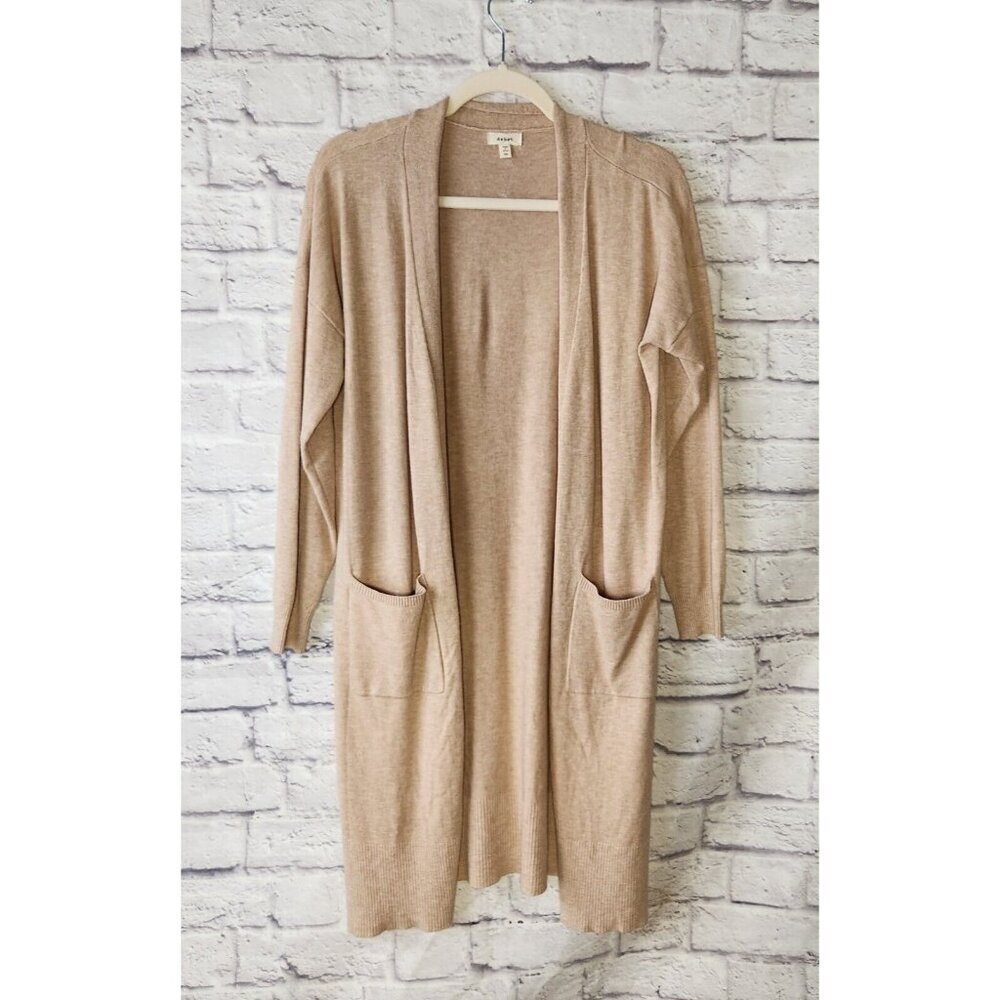 Debut Womans Size Xs Open Front Long Cardigan Swe… - image 1